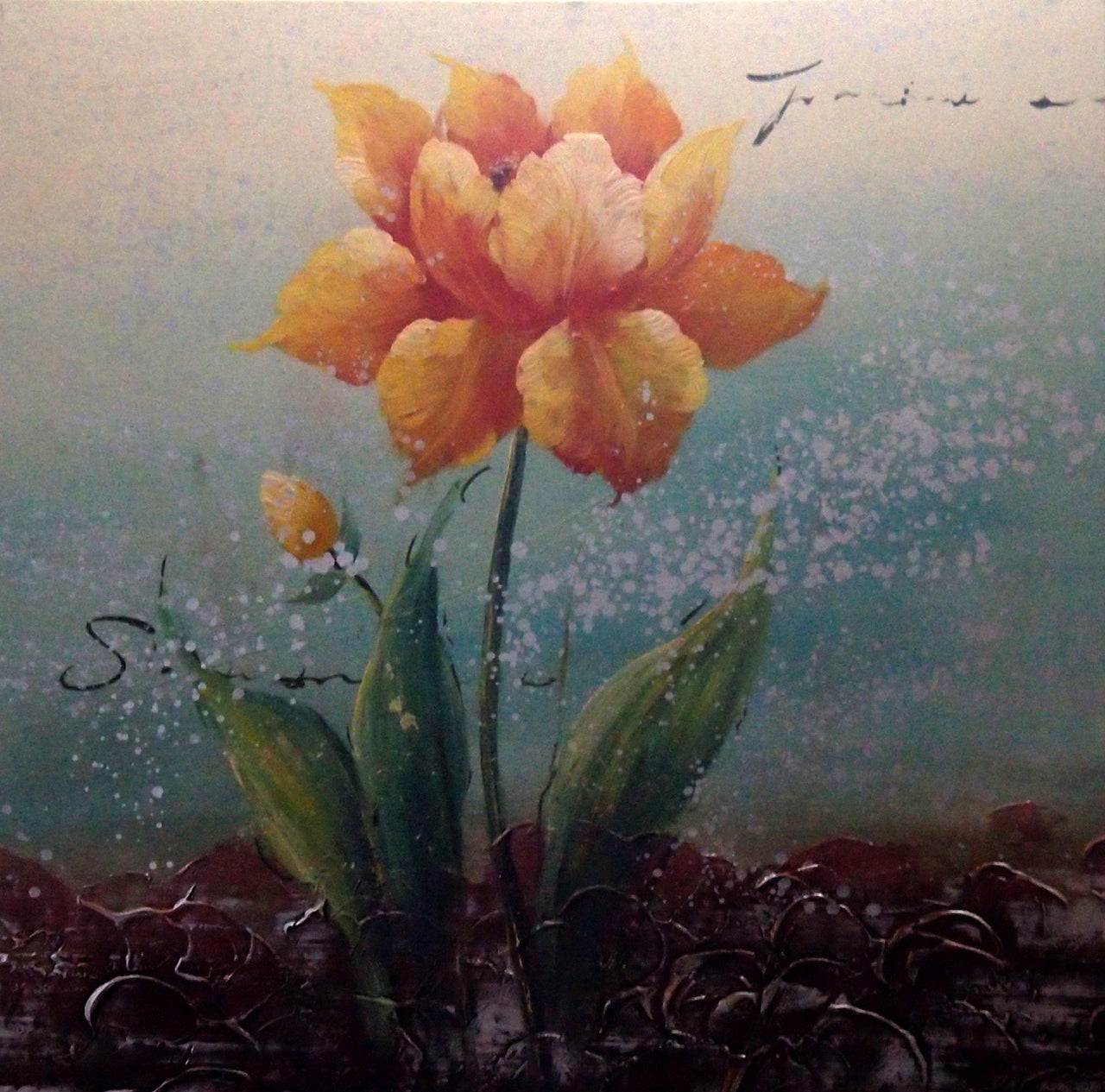 FL3119792 - 30"x30" Original Oil Painting