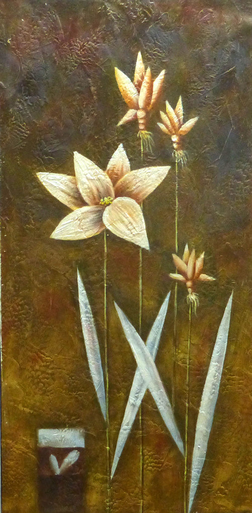 FL3214128 - 16"x32" Original Oil Painting