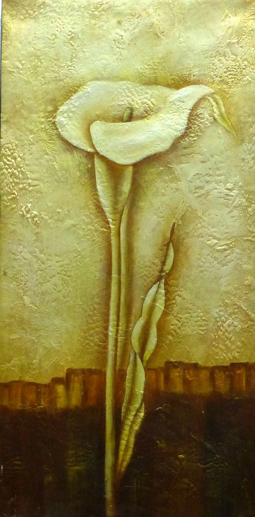 FL3214131 - 16"x32" Original Oil Painting