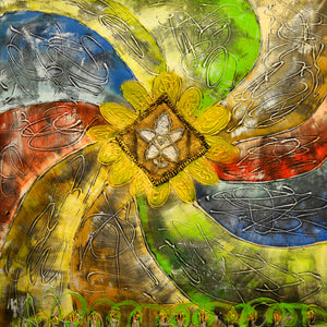 FL3314281 - 32"x32" Original Oil Painting