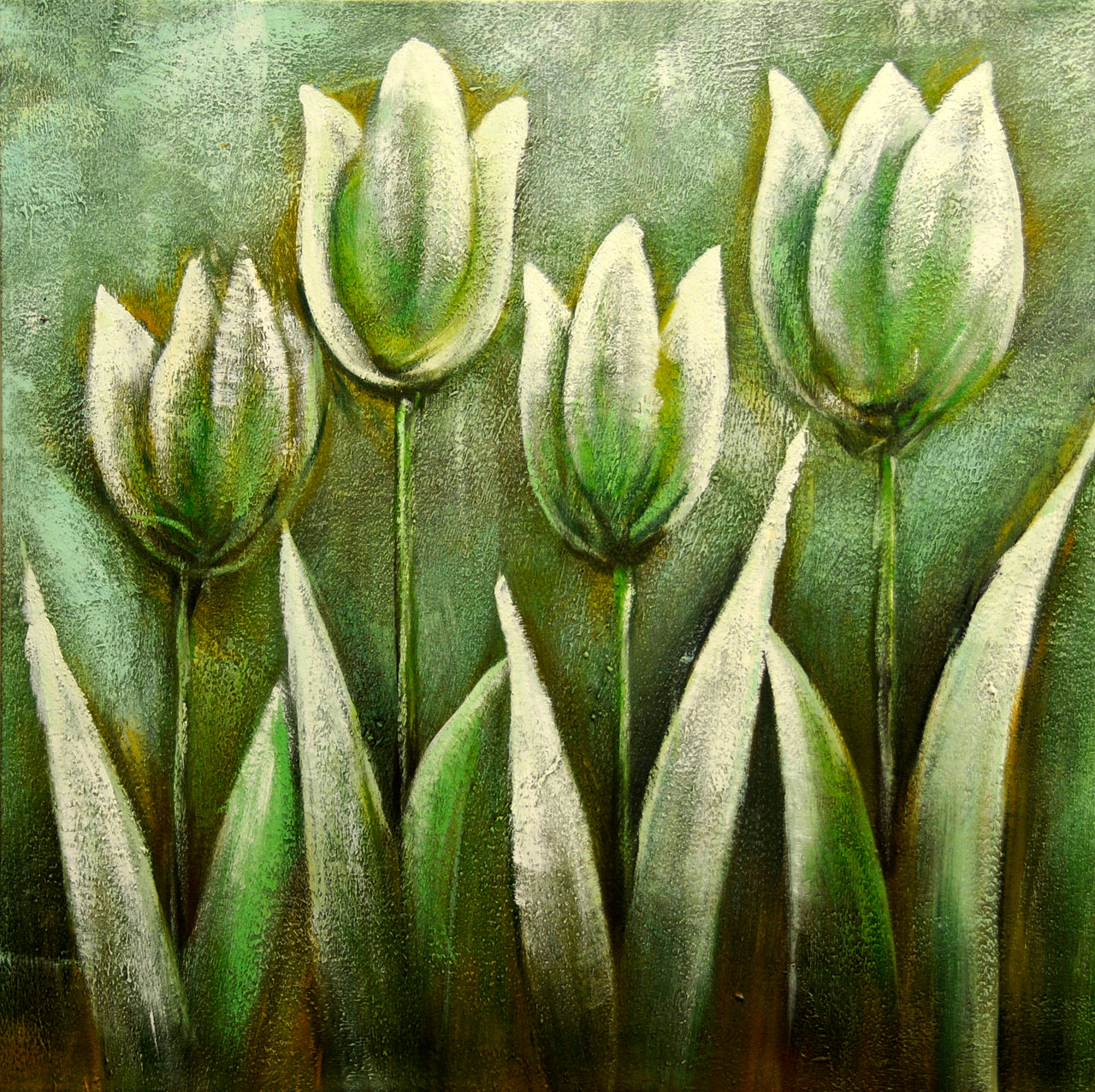 FL3314283 - 32"x32" Original Oil Painting