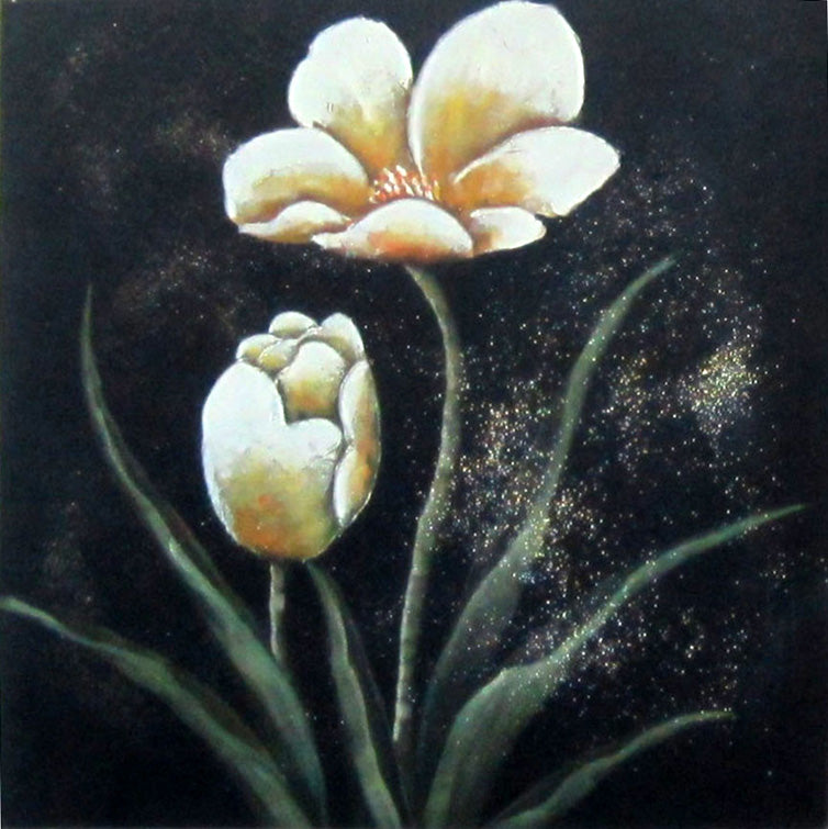 FL3316030 - 32"x32" Original Oil Painting