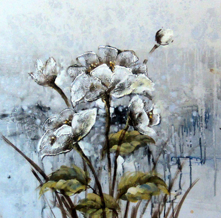 FL3316031 - 32"x32" Original Oil Painting