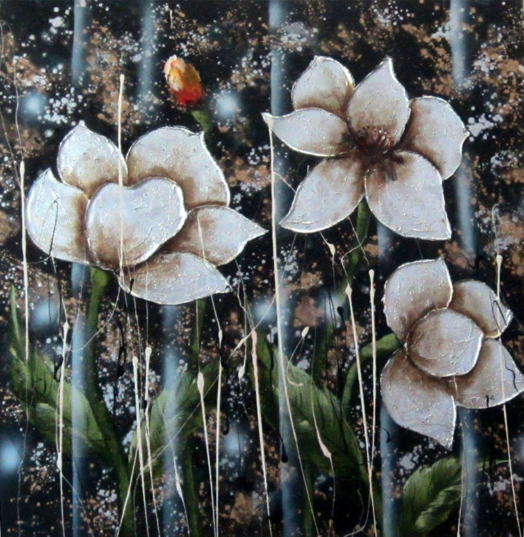 FL3316036 - 32"x32" Original Oil Painting
