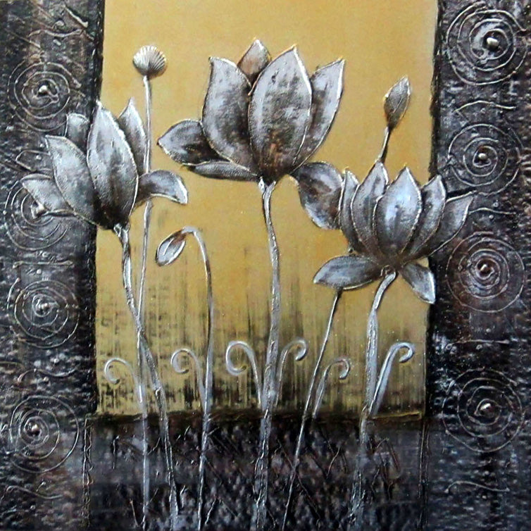 FL3316318 - 32"x32" Original Oil Painting
