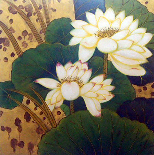 FL3318277 - 32"x32" Original Oil Painting
