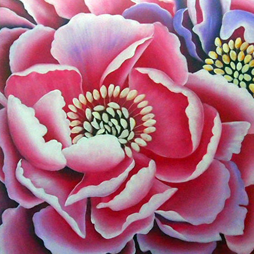 FL3318285 - 32"x32" Original Oil Painting