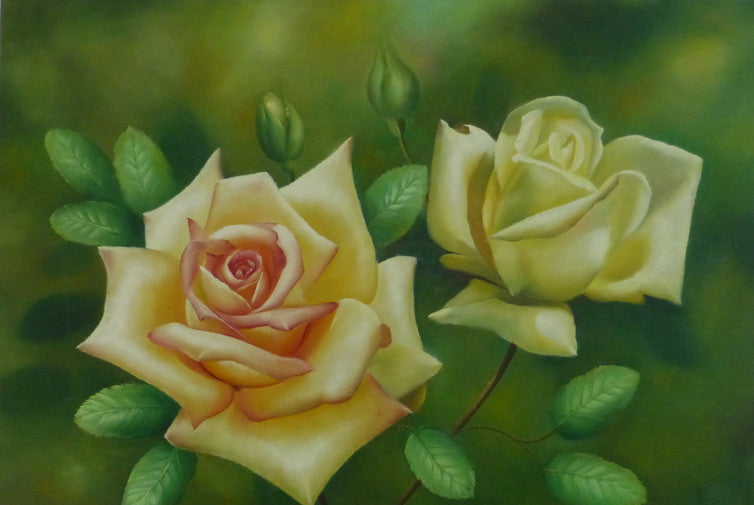 FL3610061 - 24"x36" Original Oil Painting