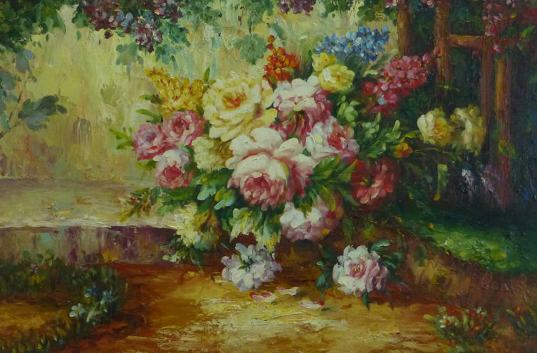 FL3610075 - 24"x36" Original Oil Painting