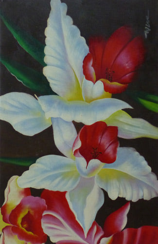 FL3610095 - 24"x36" Original Oil Painting