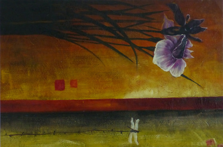 FL3610107 - 24"x36" Original Oil Painting