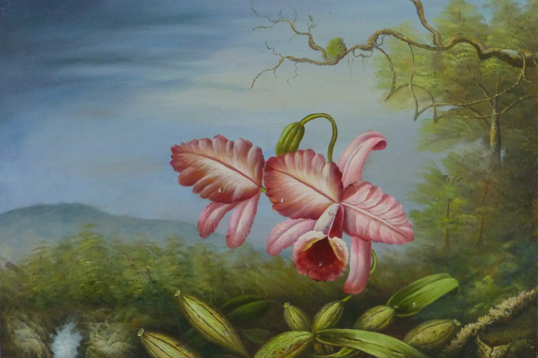 FL3610521 - 24"x36" Original Oil Painting