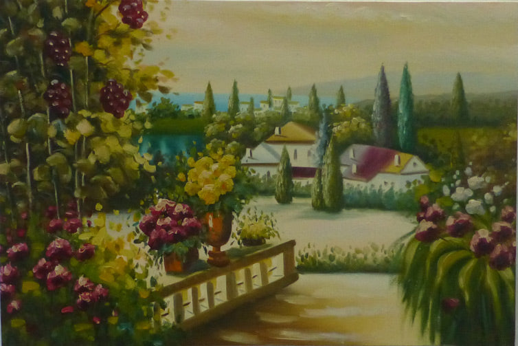FL3611606 - 24"x36" Original Oil Painting