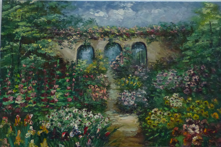 FL3611616 - 24"x36" Original Oil Painting