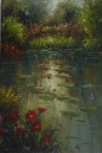 FL3611732 - 24"x36" Original Oil Painting
