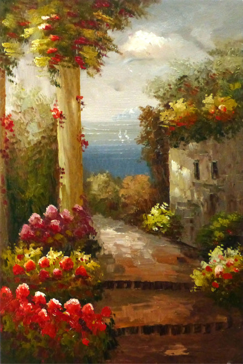 FL3612765 - 24"x36" Original Oil Painting