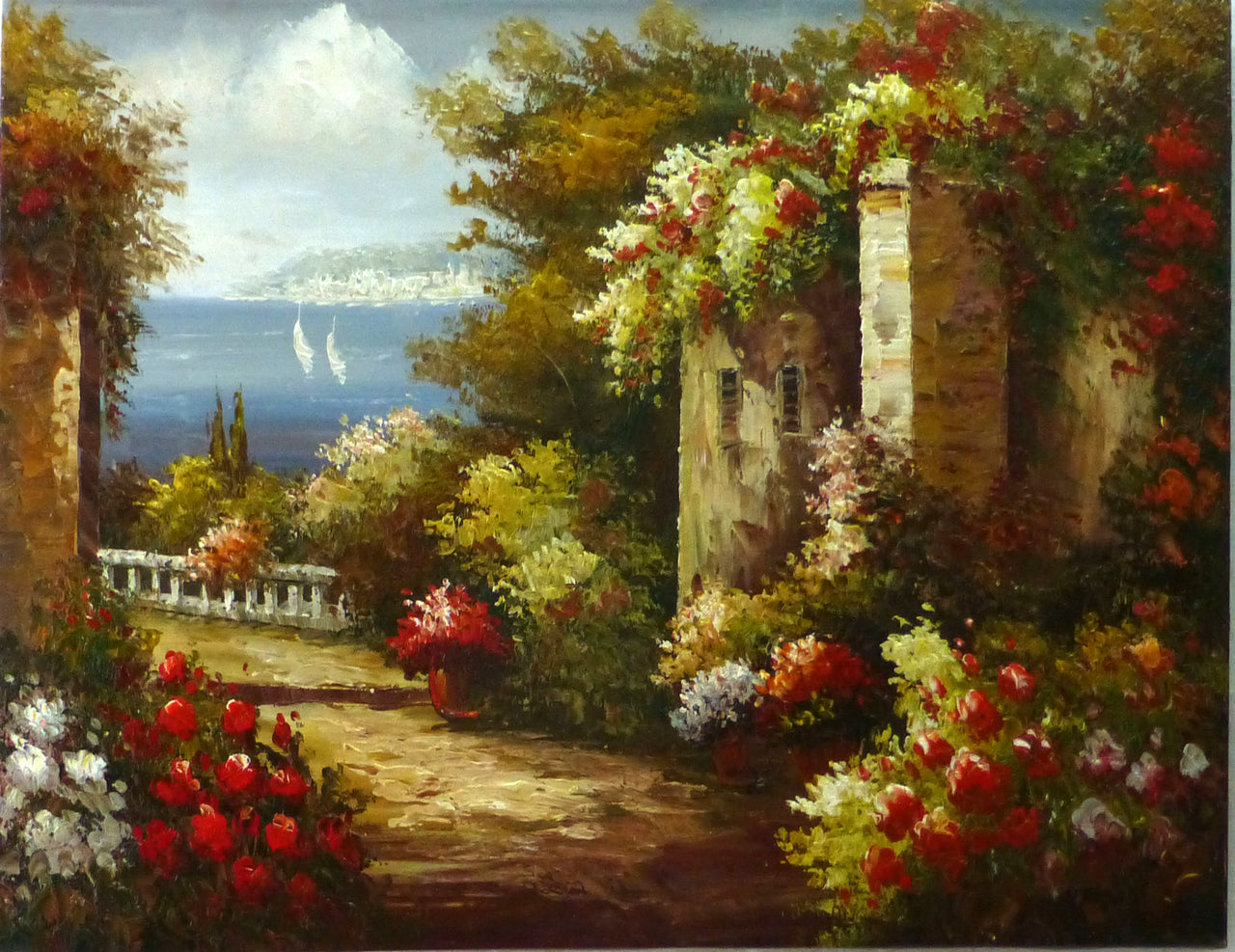 FL3612766 - 24"x36" Original Oil Painting