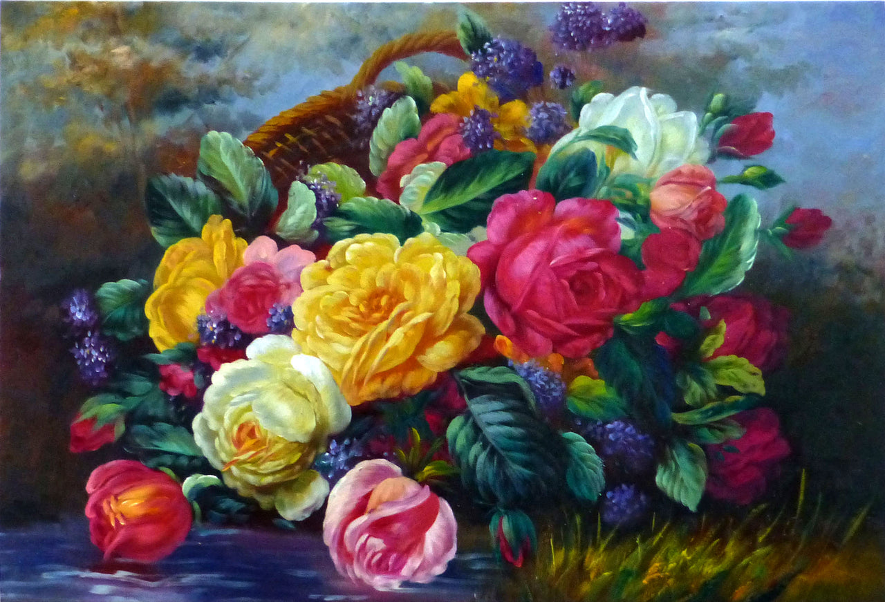 FL3613087 - 24"x36" Original Oil Painting