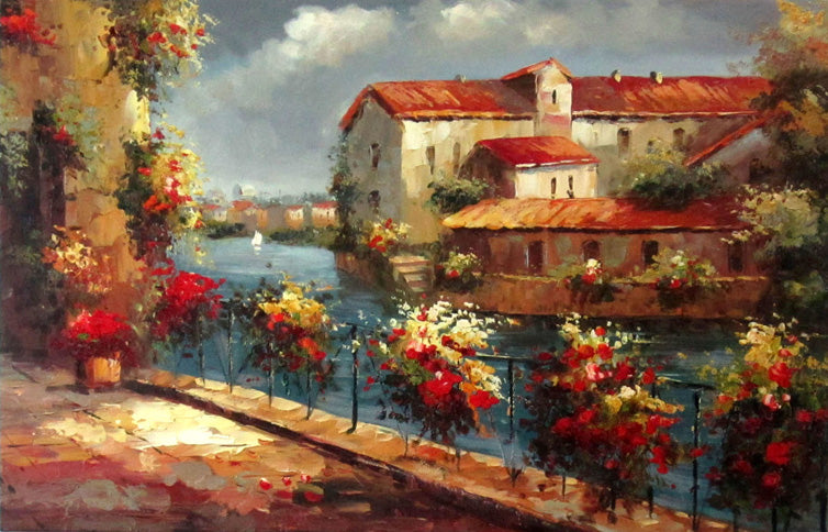 FL3615712 - 24"x36" Original Oil Painting