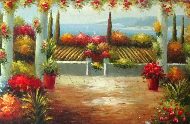 FL3615827 - 24"x36" Original Oil Painting