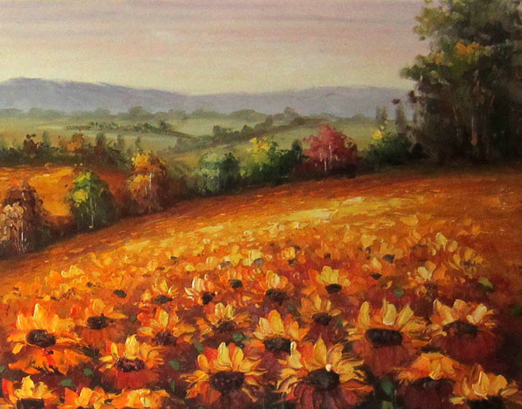 FL3616201 - 24"x36" Original Oil Painting