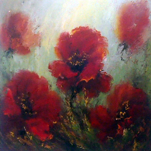 FL3718625 - 36"x36" Original Oil Painting