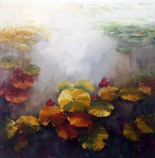 FL3718652 - 36"x36" Original Oil Painting
