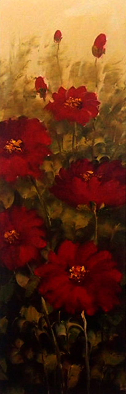 FL3918985 - 12"x36" Original Oil Painting