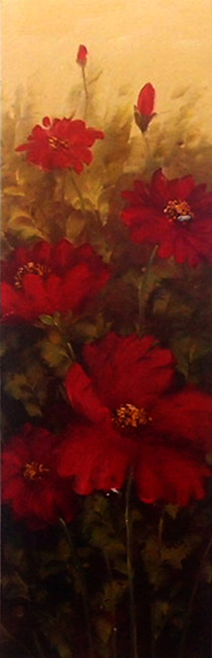 FL3918987 - 12"x36" Original Oil Painting