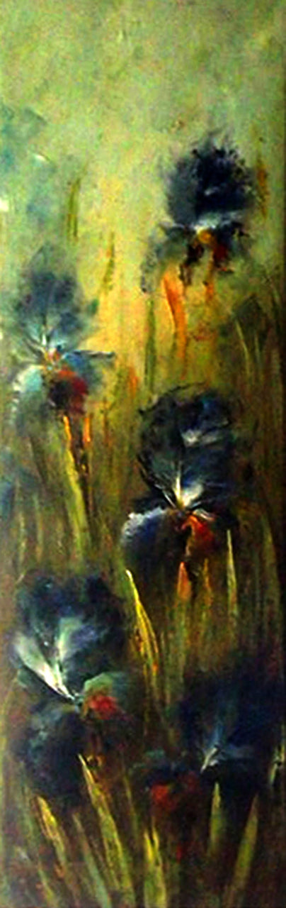FL3919222 - 12"x36" Original Oil Painting