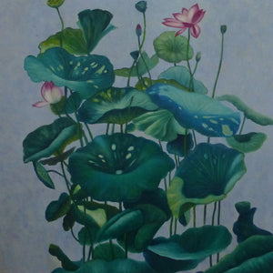 FL4011163 - 40"x40" Original Oil Painting