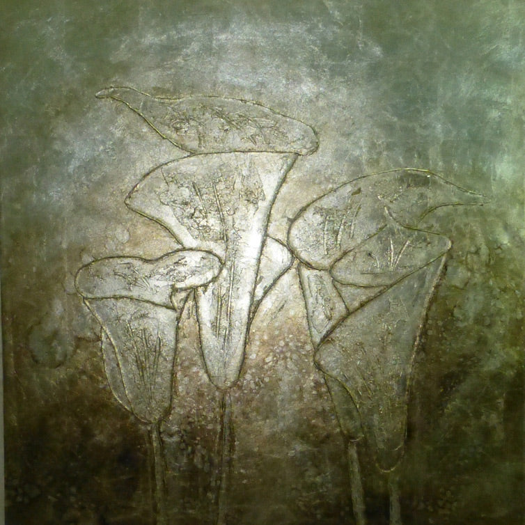 FL4012027 - 40"x40" Original Oil Painting