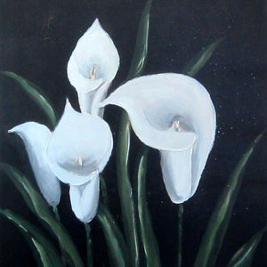 FL4016017 - 40"x40" Original Oil Painting