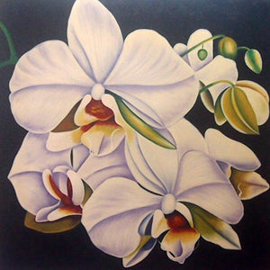 FL4018557 - 40"x40" Original Oil Painting