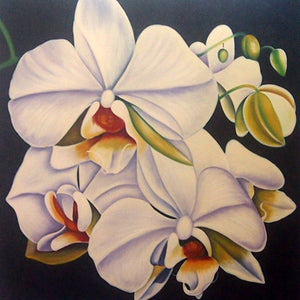 FL4018559 - 40"x40" Original Oil Painting