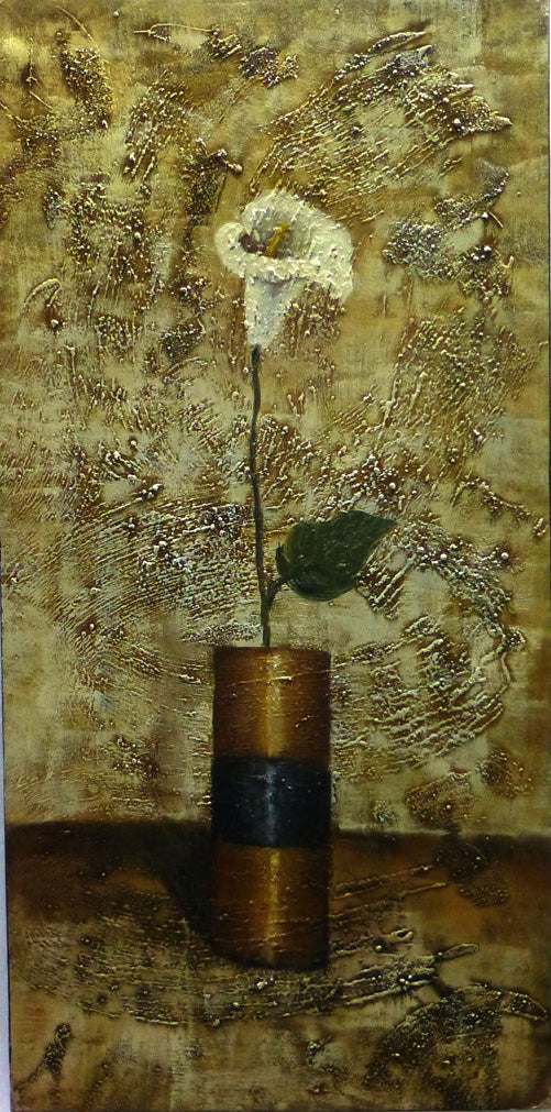 FL4214097 - 20"x40" Original Oil Painting