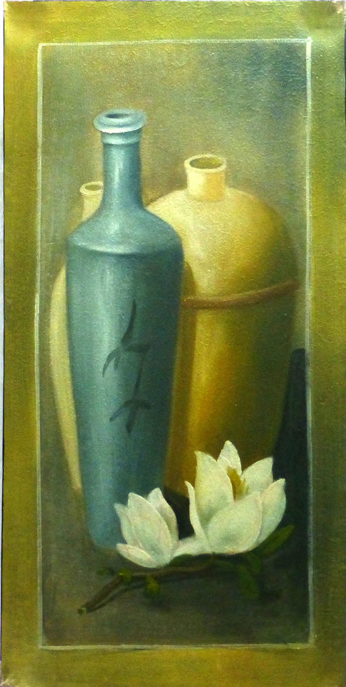 FL4214106 - 20"x40" Original Oil Painting