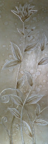 FL4412152 - 16"x48" Original Oil Painting
