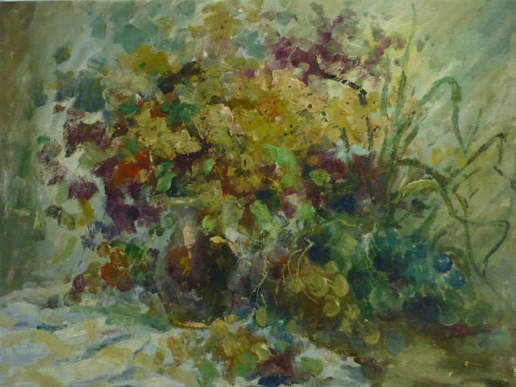 FL4811289 - 36"x48" Original Oil Painting