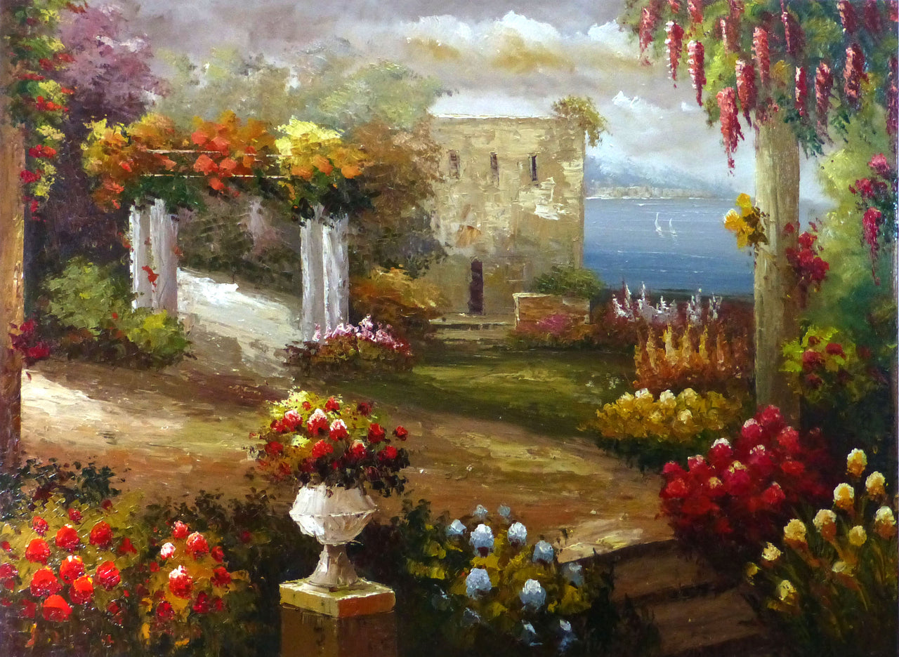FL4813030 - 36"x48" Original Oil Painting