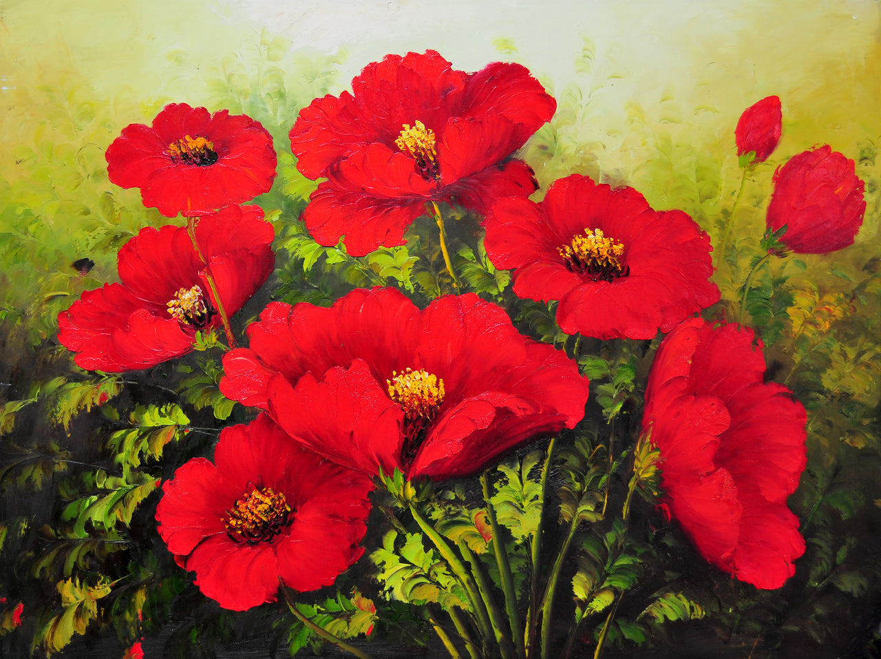 FL4816776 - 36"x48" Original Oil Painting