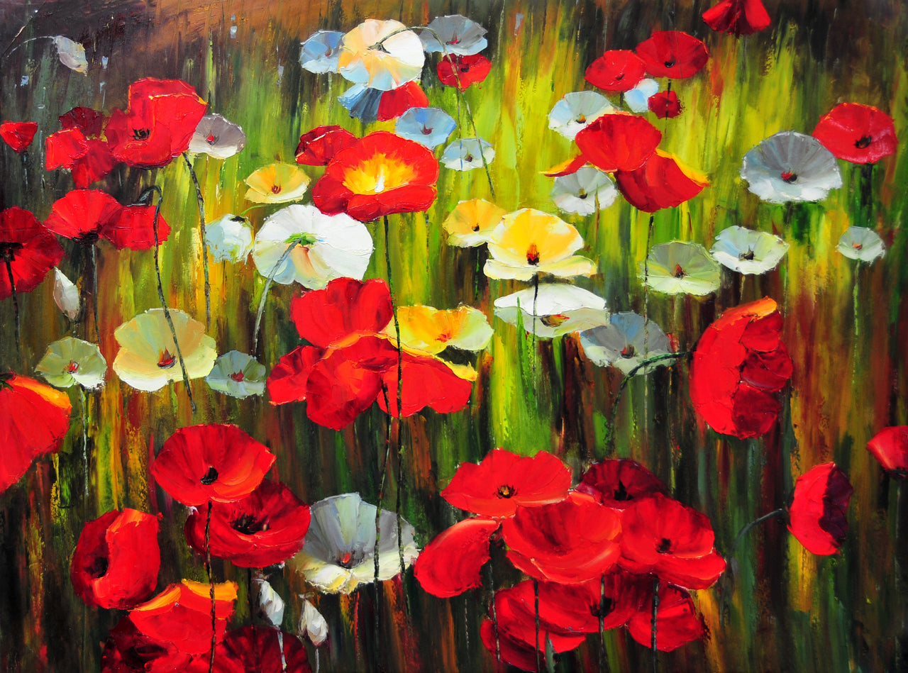 FL4816780 - 36"x48" Original Oil Painting