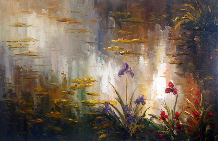 FL4817843 - 36"x48" Original Oil Painting