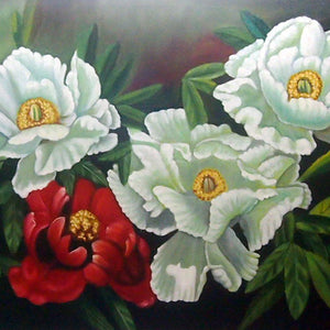 FL4818309 - 36"x48" Original Oil Painting