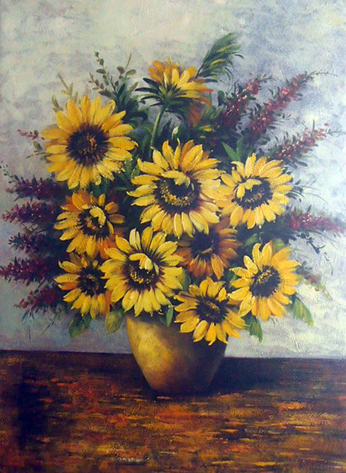 FL4818342 - 36"x48" Original Oil Painting