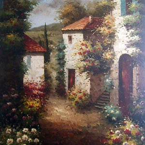 FL4818353 - 36"x48" Original Oil Painting