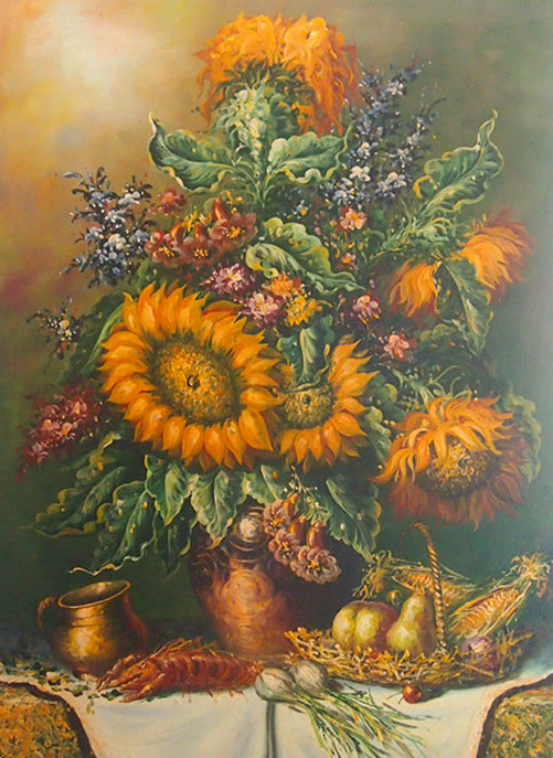 FL4818378 - 36"x48" Original Oil Painting