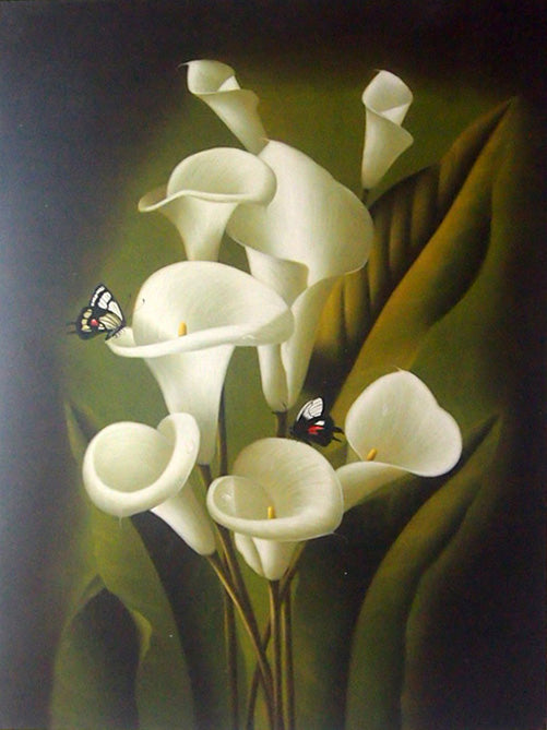 FL4818395 - 36"x48" Original Oil Painting