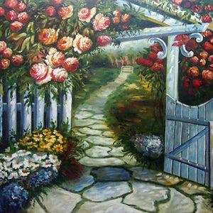 FL4818401 - 36"x48" Original Oil Painting