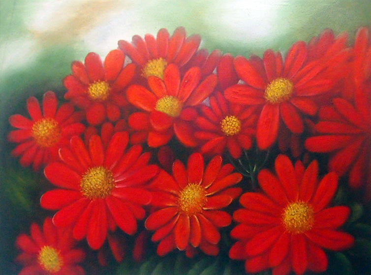 FL4818502 - 36"x48" Original Oil Painting